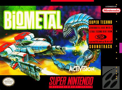 bio metal snes box back|Snes Central: Biometal.